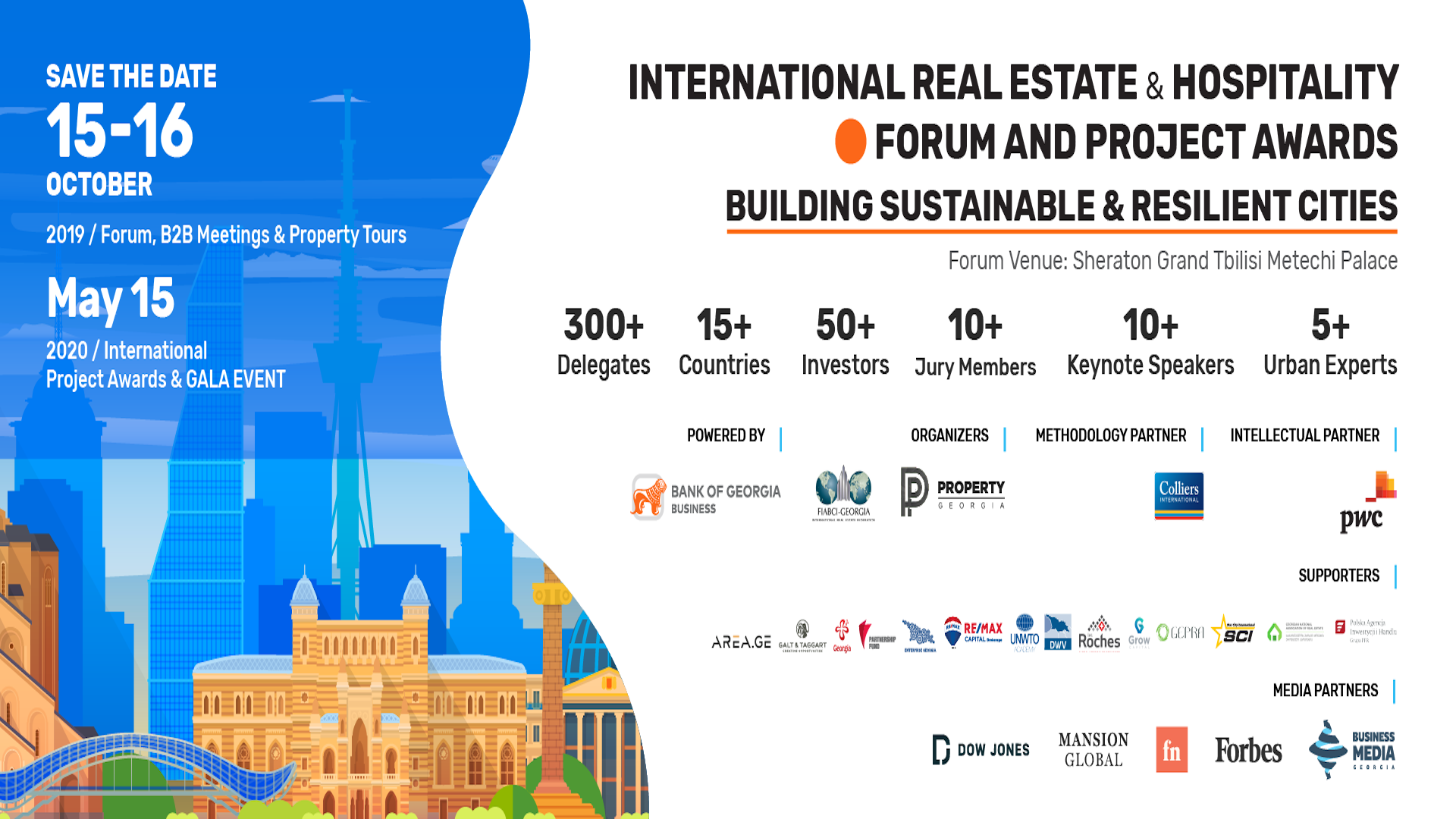 Georgia To Host An International Real Estate and Hospitality Forum & Awards